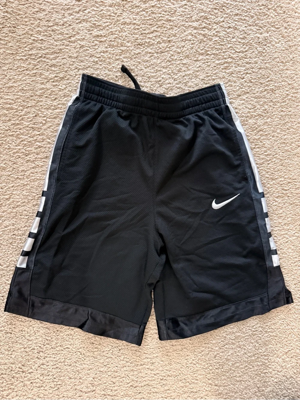 Nike Boys' Blue and Black Athletic Shorts Duo